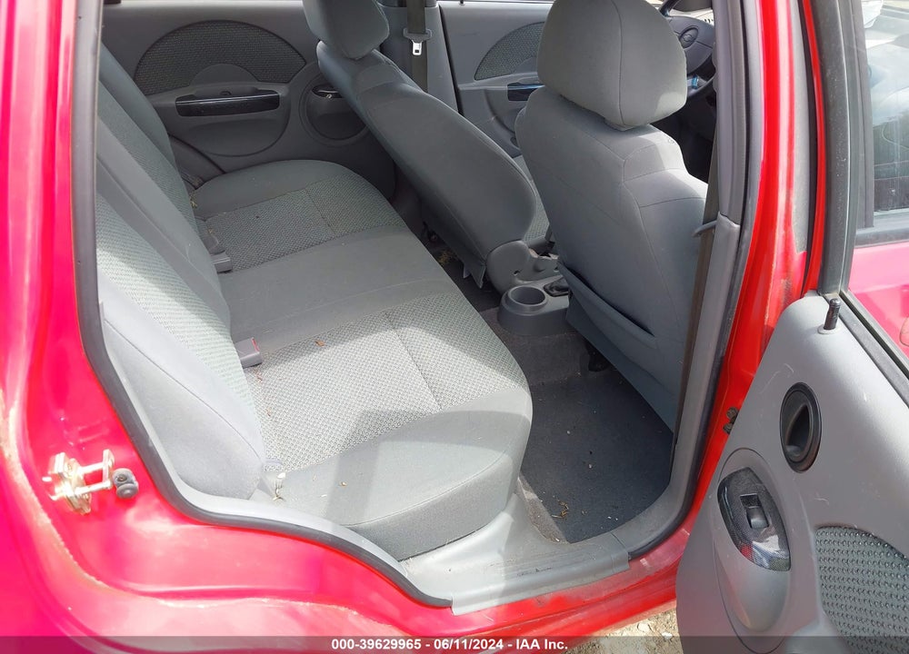 2005 CHEVROLET AVEO LT VIN: KL1TG62645B415158