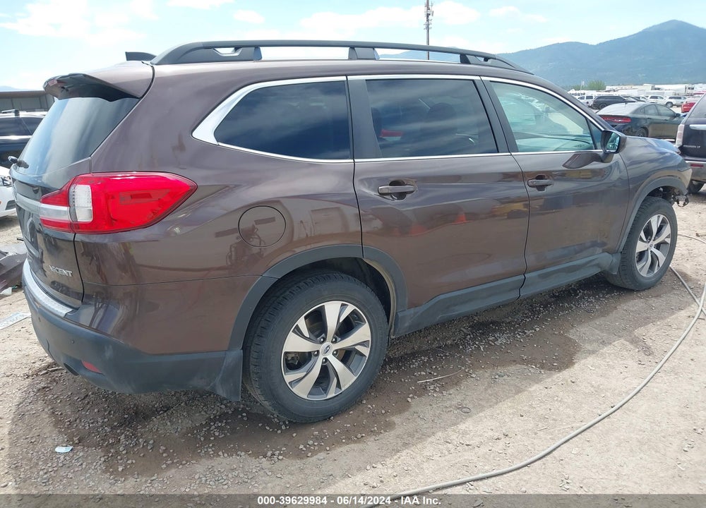 2019 SUBARU ASCENT PREMIUM VIN: 4S4WMACD0K3400351