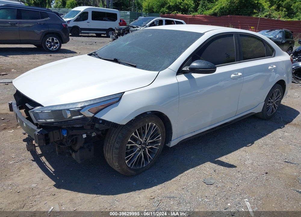 2022 KIA FORTE GT LINE VIN: 3KPF54AD5NE445661