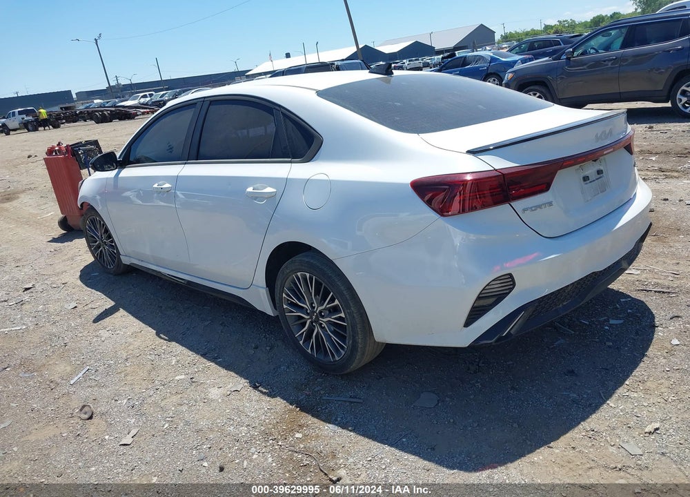 2022 KIA FORTE GT LINE VIN: 3KPF54AD5NE445661