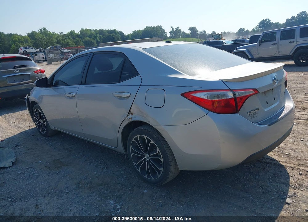 2014 TOYOTA COROLLA S PREMIUM VIN: 2T1BURHE0EC097862