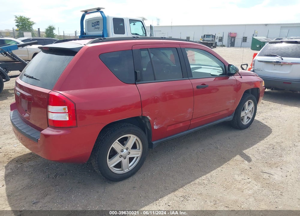 2007 JEEP COMPASS SPORT VIN: 1J8FF47W07D205100