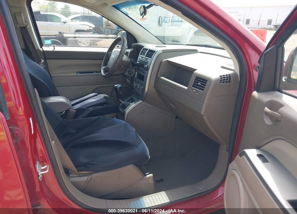 2007 JEEP COMPASS SPORT VIN: 1J8FF47W07D205100