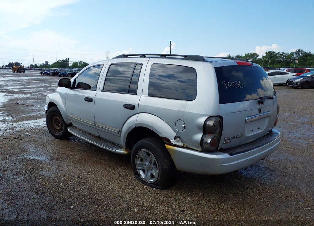 2004 DODGE DURANGO LIMITED VIN: 1D4HD58N44F223295
