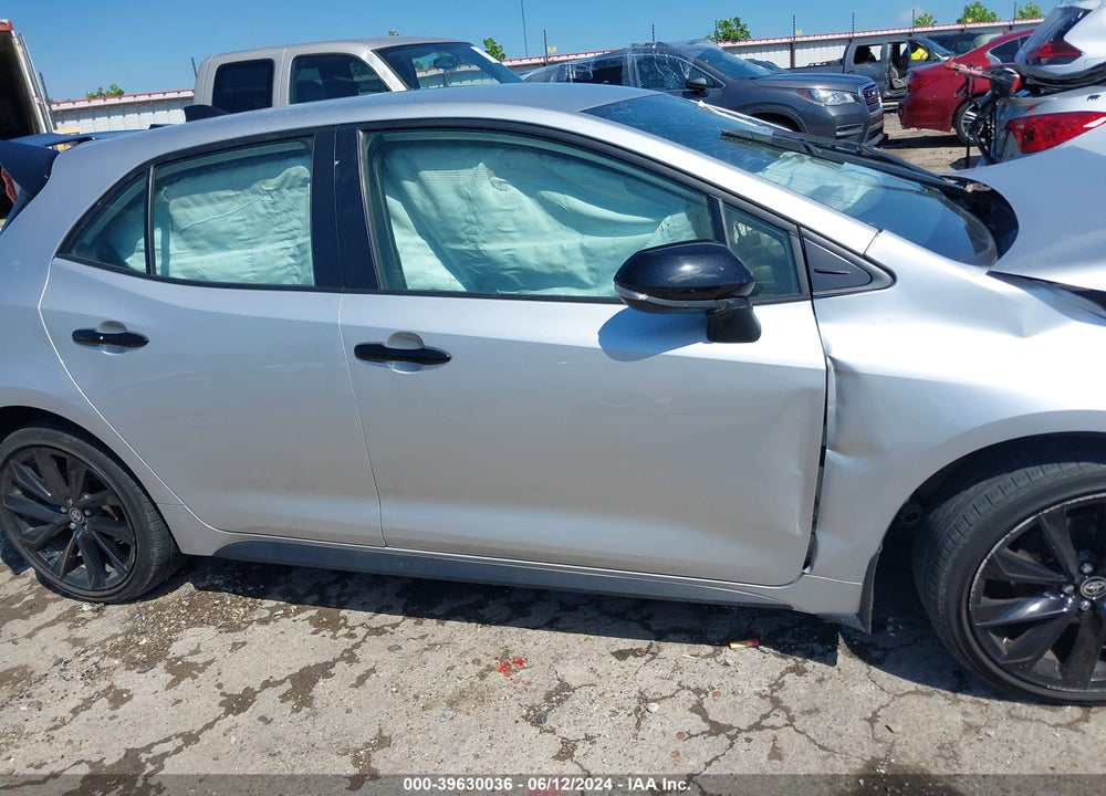 2022 TOYOTA COROLLA SE NIGHTSHADE EDITION VIN: JTND4MBE2N3188592