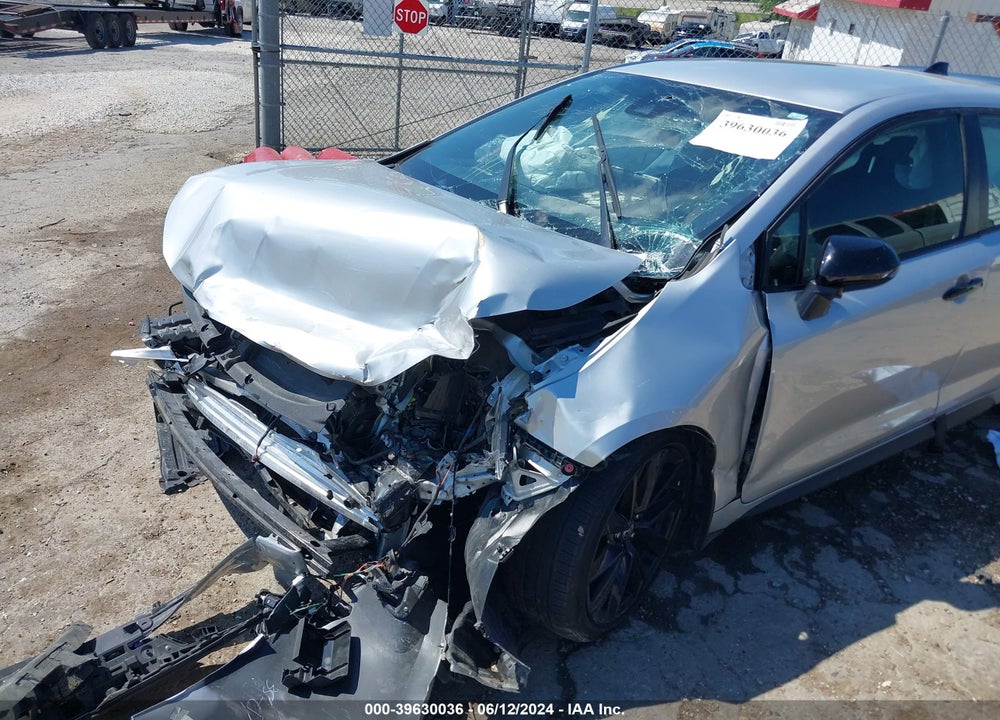 2022 TOYOTA COROLLA SE NIGHTSHADE EDITION VIN: JTND4MBE2N3188592