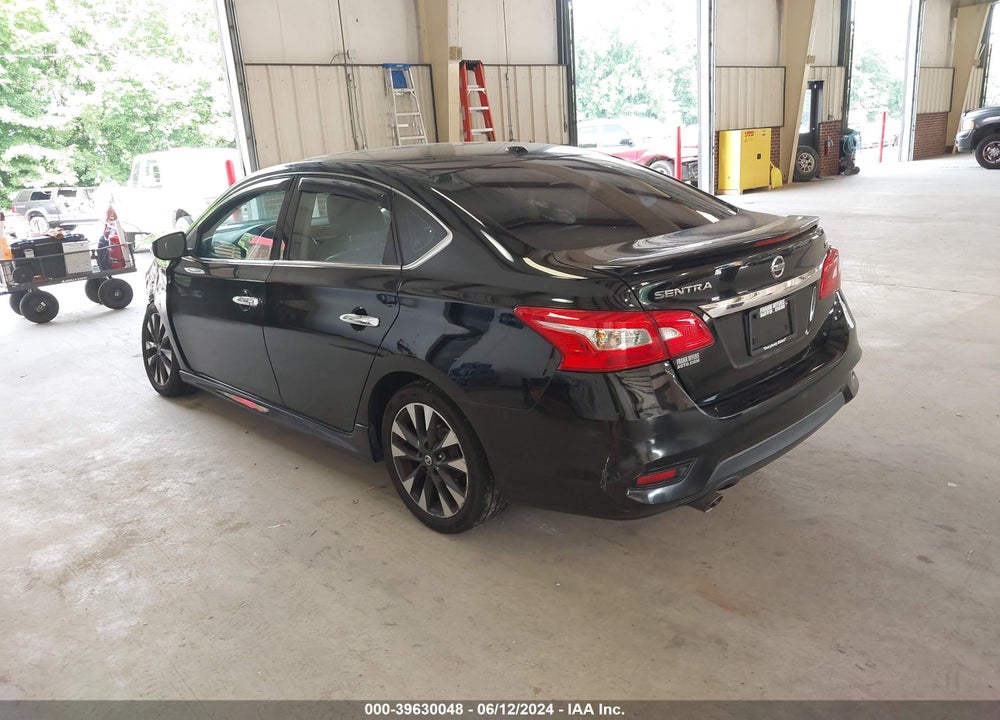 2016 NISSAN SENTRA SR VIN: 3N1AB7AP3GY339499