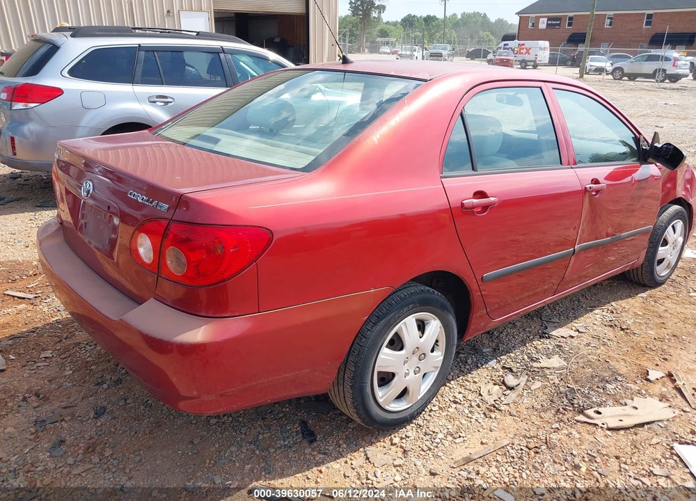 2007 TOYOTA COROLLA CE VIN: 2T1BR32E27C845134