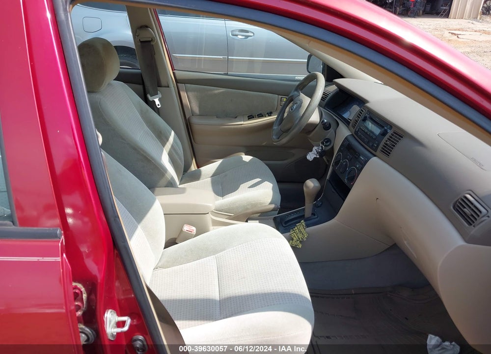 2007 TOYOTA COROLLA CE VIN: 2T1BR32E27C845134