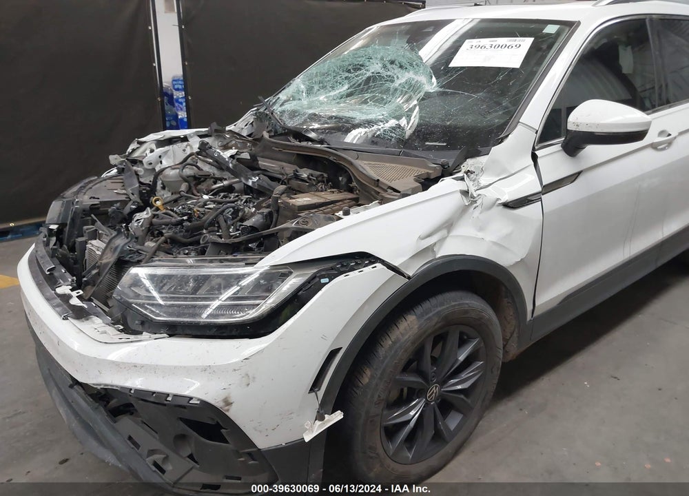 2022 VOLKSWAGEN TIGUAN 2.0T SE VIN: 3VV3B7AX3NM032278