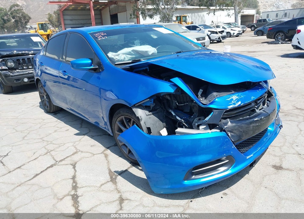 2016 DODGE DART SE VIN: 1C3CDFAA4GD555567