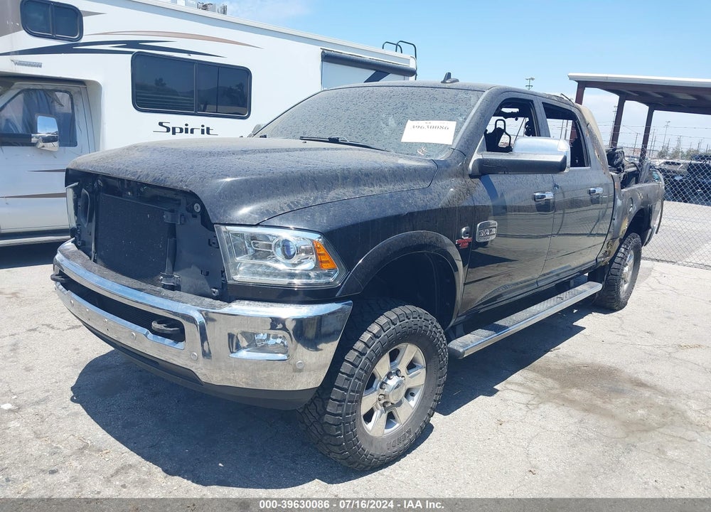 2018 RAM 3500 LAIE LONGHORN MEGA CAB 4X4 6'4 BOX VIN: 3C63R3NL6JG139075