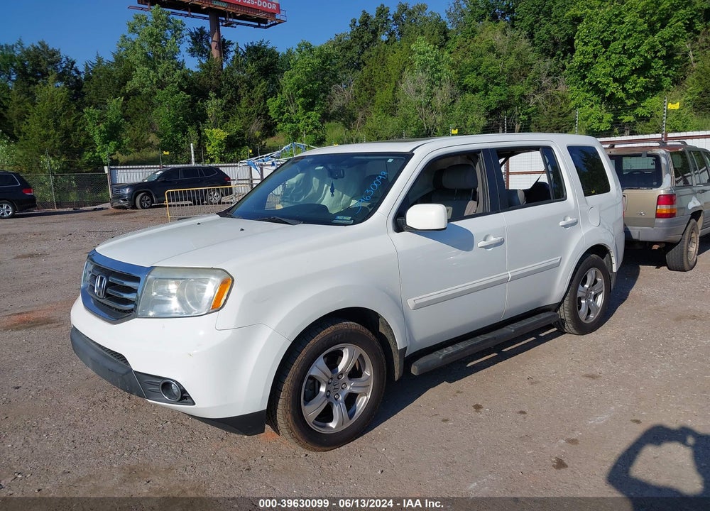 2013 HONDA PILOT EX-L VIN: 5FNYF3H58DB005974