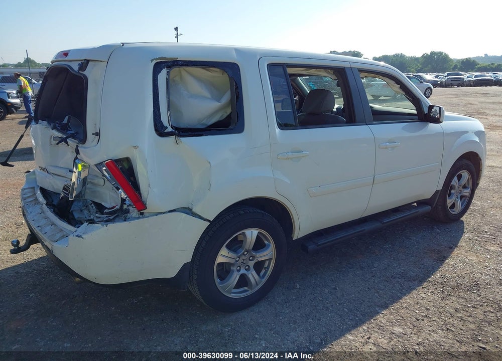 2013 HONDA PILOT EX-L VIN: 5FNYF3H58DB005974