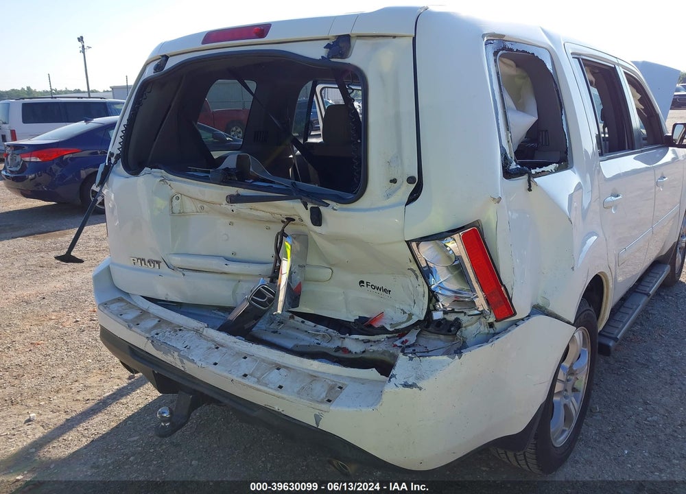2013 HONDA PILOT EX-L VIN: 5FNYF3H58DB005974