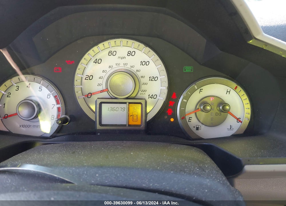 2013 HONDA PILOT EX-L VIN: 5FNYF3H58DB005974