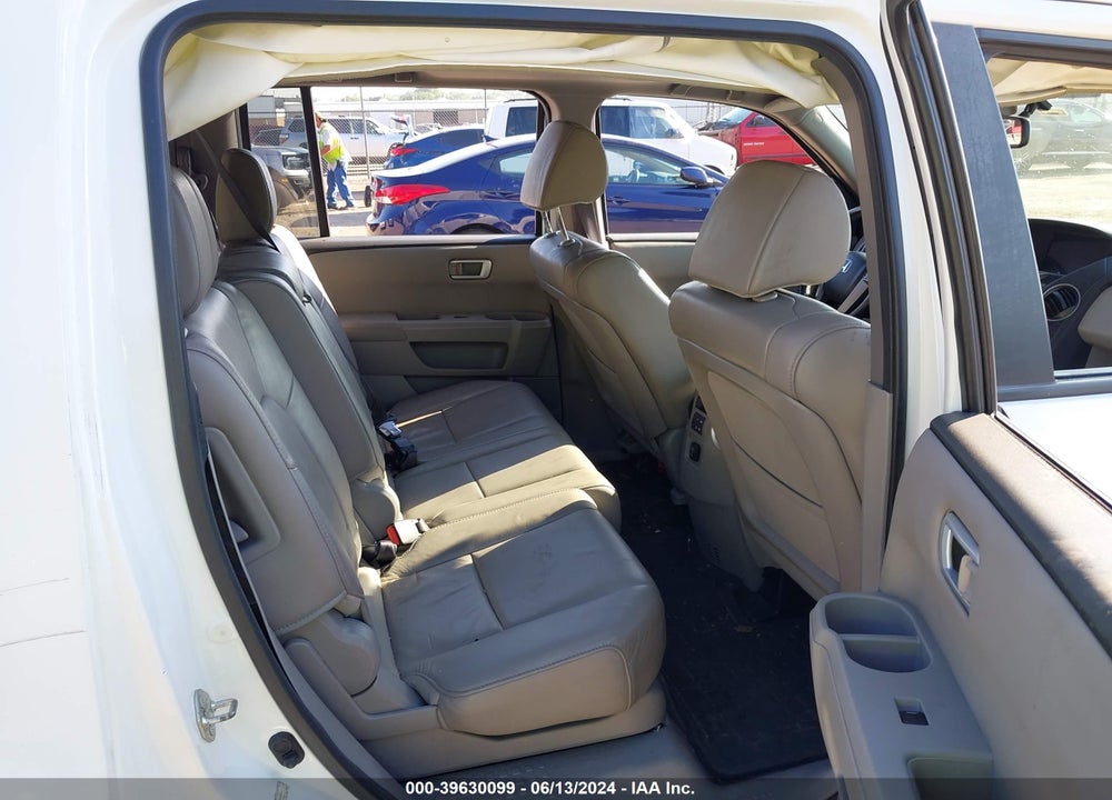 2013 HONDA PILOT EX-L VIN: 5FNYF3H58DB005974