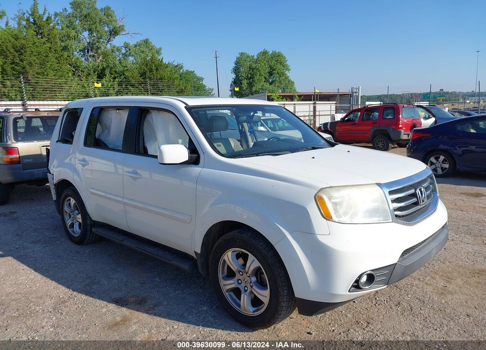 2013 HONDA PILOT EX-L VIN: 5FNYF3H58DB005974