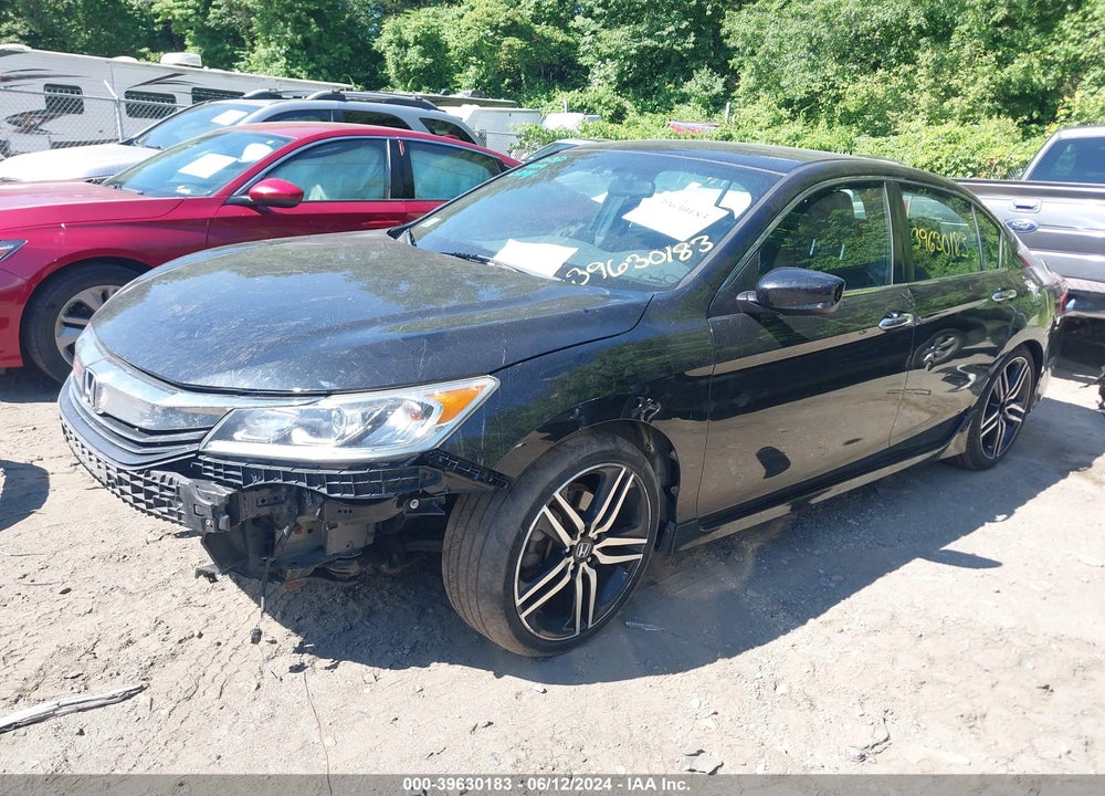 2017 HONDA ACCORD SPORT VIN: 1HGCR2F52HA215565