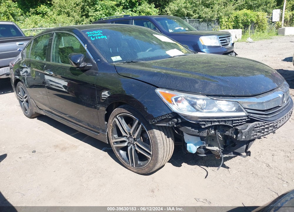 2017 HONDA ACCORD SPORT VIN: 1HGCR2F52HA215565