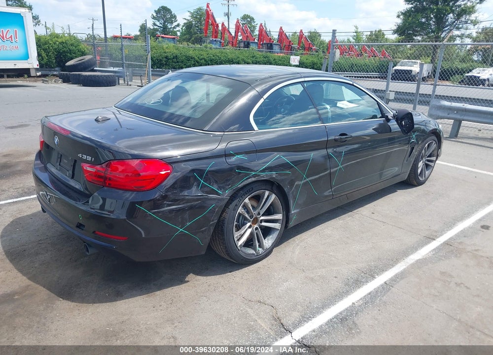 2016 BMW 435I VIN: WBA3T3C59G5A41592
