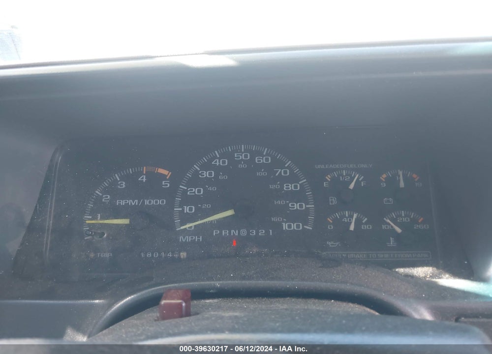 1995 CHEVROLET GMT-400 C1500 VIN: 1GCEC14Z0SZ234438