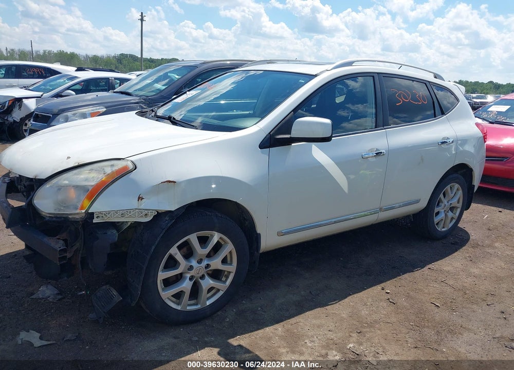 2012 NISSAN ROGUE SV VIN: JN8AS5MV3CW407026