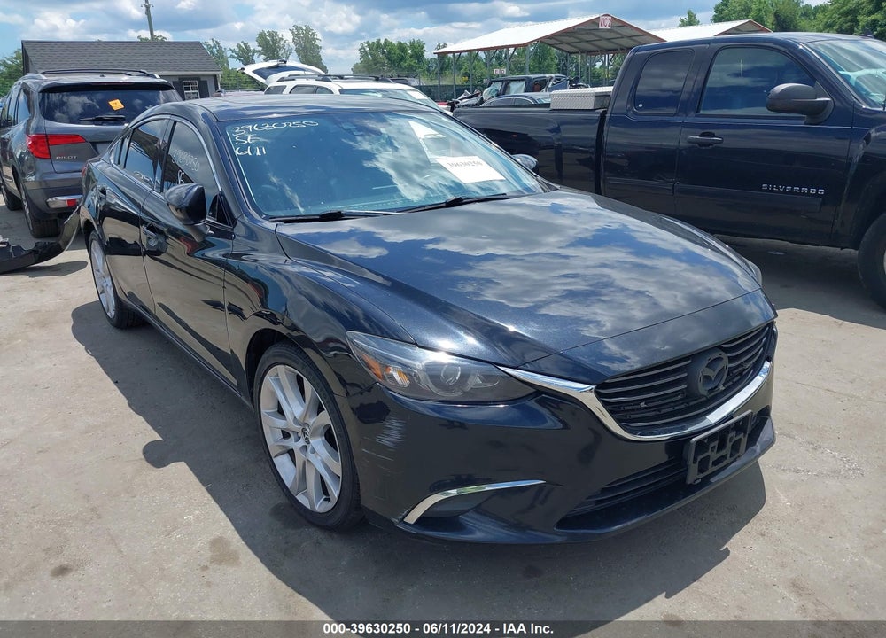 2016 MAZDA 6 I TOURING VIN: JM1GJ1T58G1450587