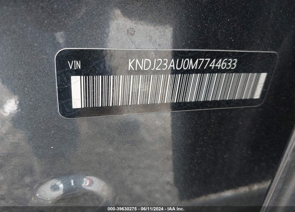 2021 KIA SOUL VIN: KNDJ23AU0M7744633