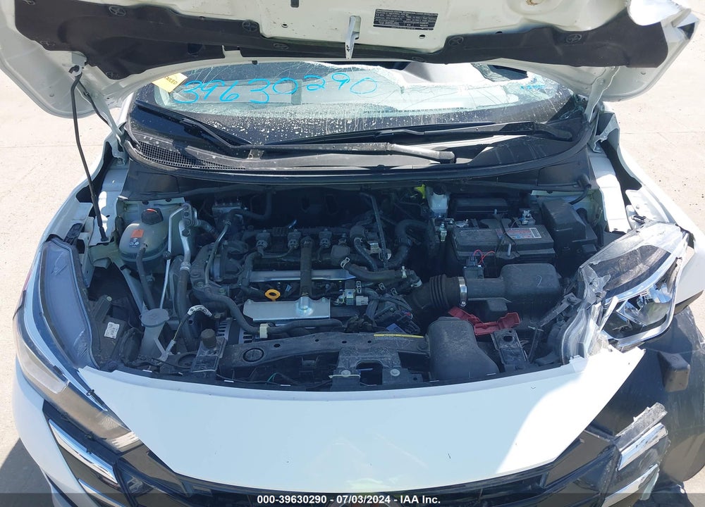 2024 NISSAN VERSA 1.6 S+ VIN: 3N1CN8BV5RL838971