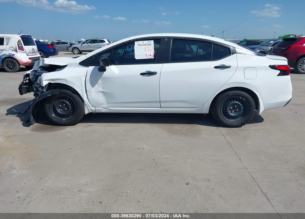 2024 NISSAN VERSA 1.6 S+ VIN: 3N1CN8BV5RL838971