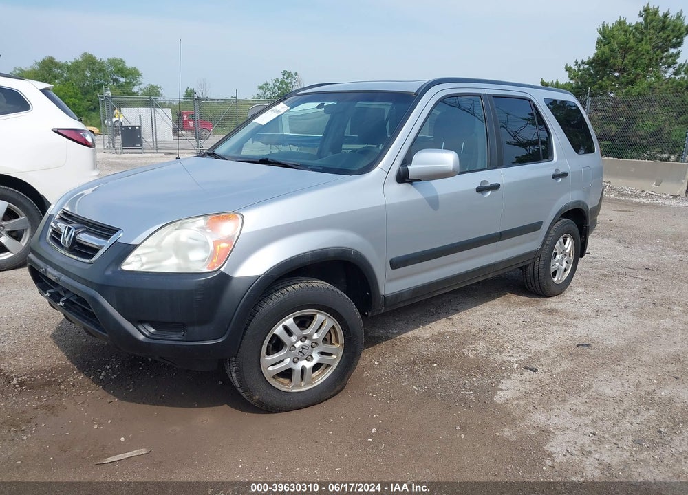 2002 HONDA CR-V EX VIN: SHSRD788X2U005444