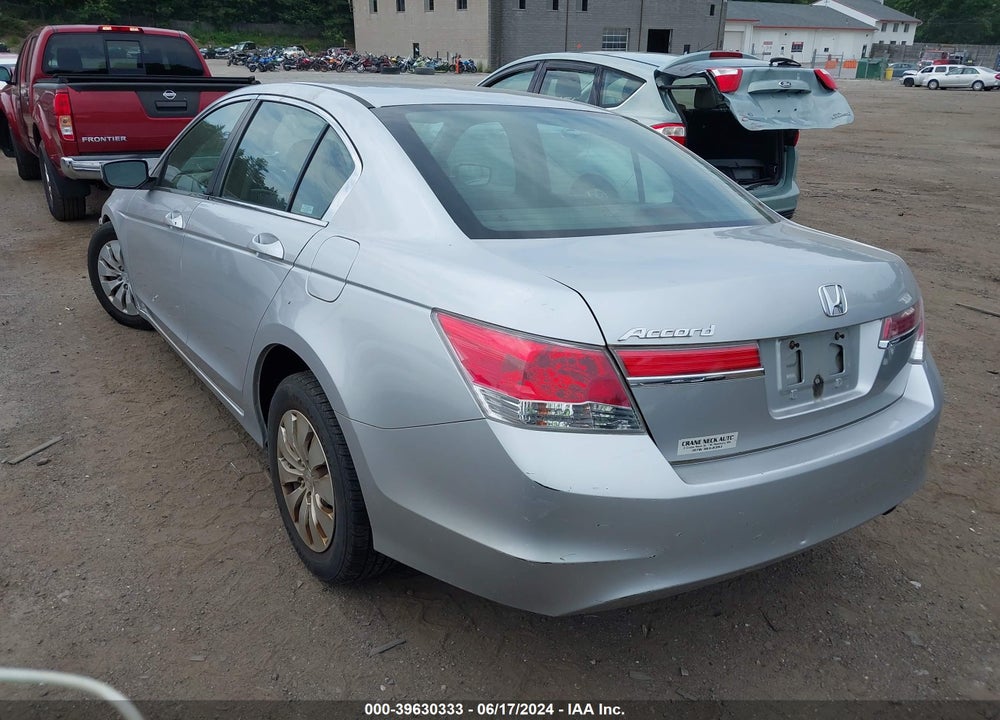 2011 HONDA ACCORD 2.4 LX VIN: 1HGCP2F36BA118591