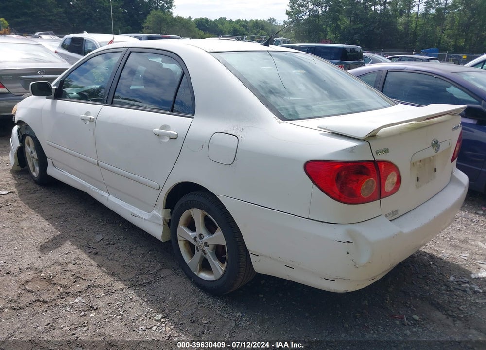 2007 TOYOTA COROLLA S VIN: 2T1BR32E77C843105