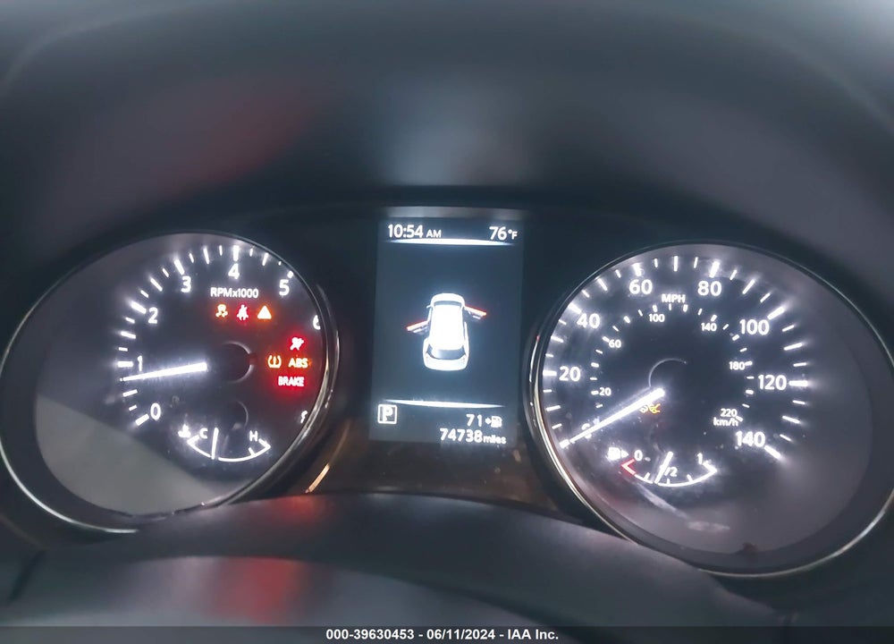 2017 NISSAN ROGUE SV VIN: 5N1AT2MT6HC878663