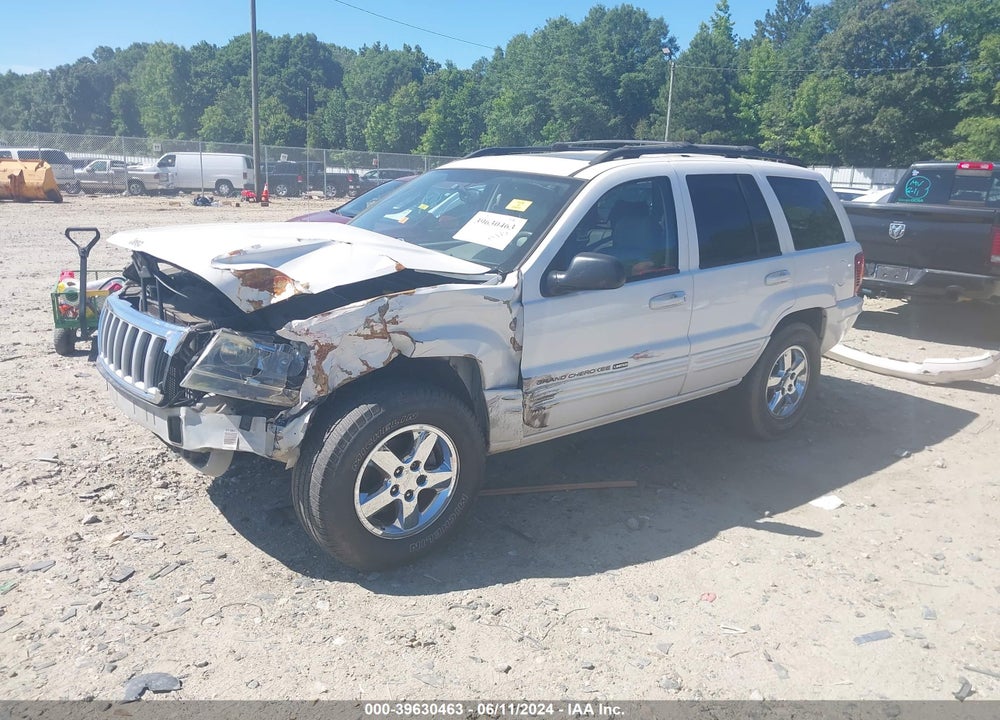 2004 JEEP GRAND CHEROKEE LIMITED VIN: 1J4GW58N44C414441