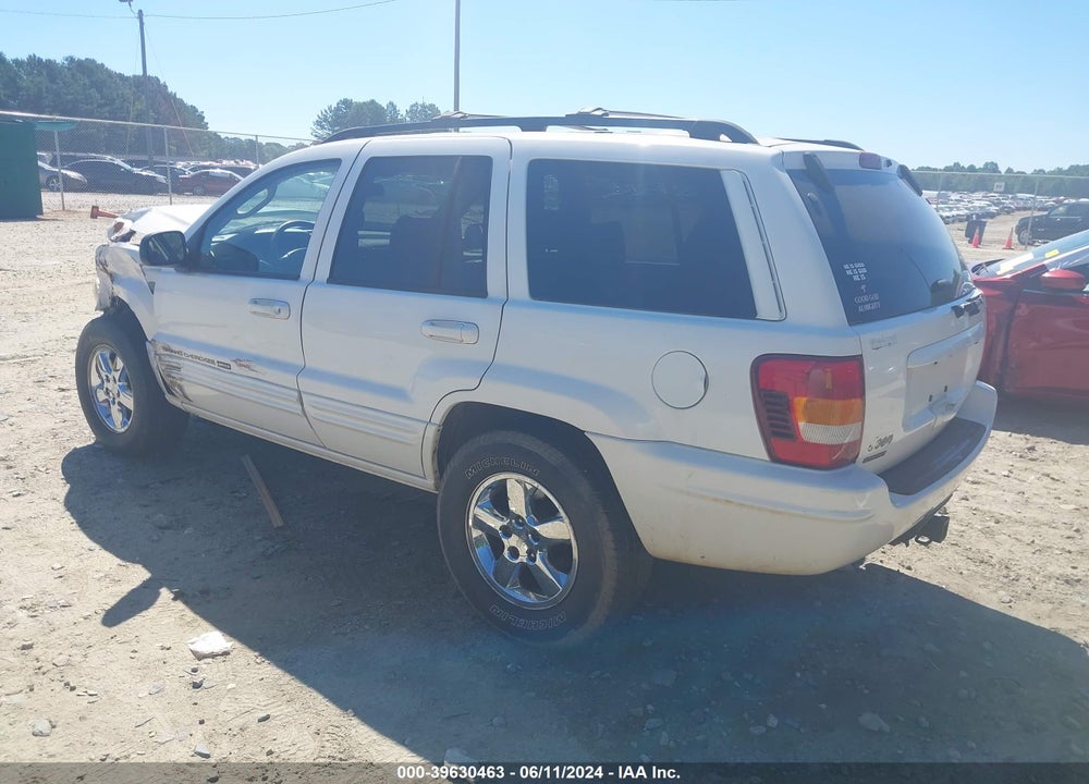 2004 JEEP GRAND CHEROKEE LIMITED VIN: 1J4GW58N44C414441
