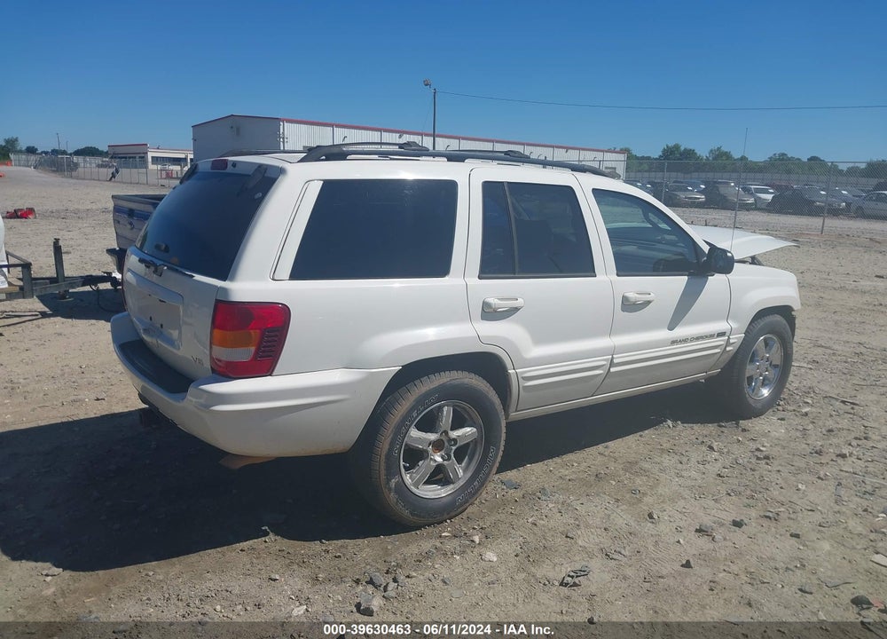 2004 JEEP GRAND CHEROKEE LIMITED VIN: 1J4GW58N44C414441