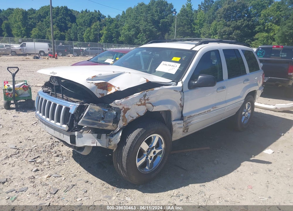 2004 JEEP GRAND CHEROKEE LIMITED VIN: 1J4GW58N44C414441