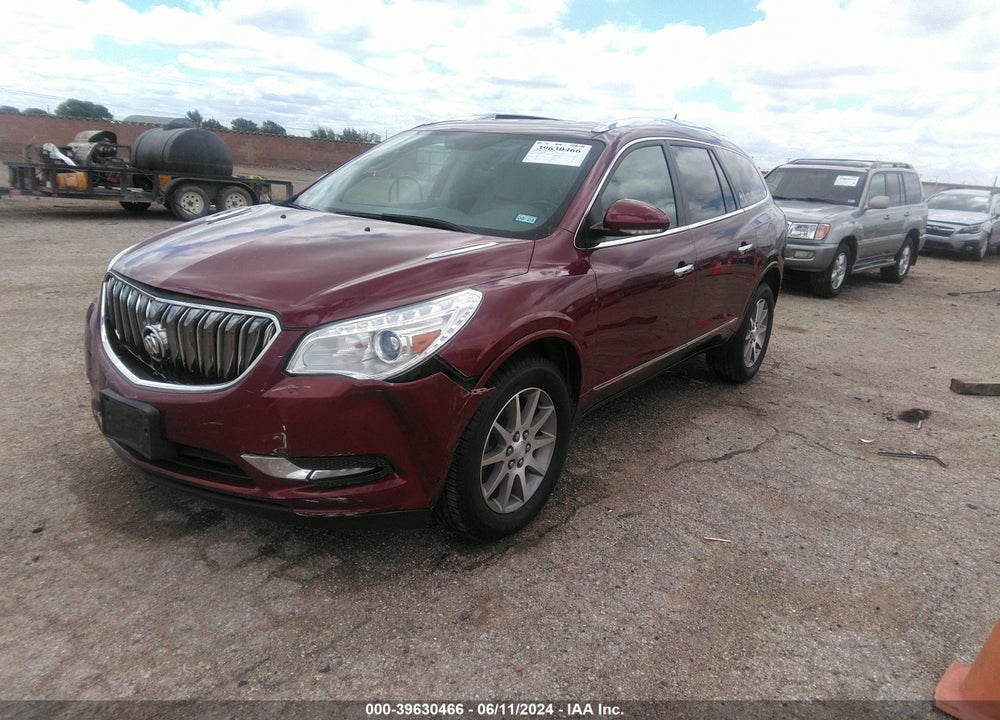 2017 BUICK ENCLAVE LEATHER VIN: 5GAKRBKD0HJ242272