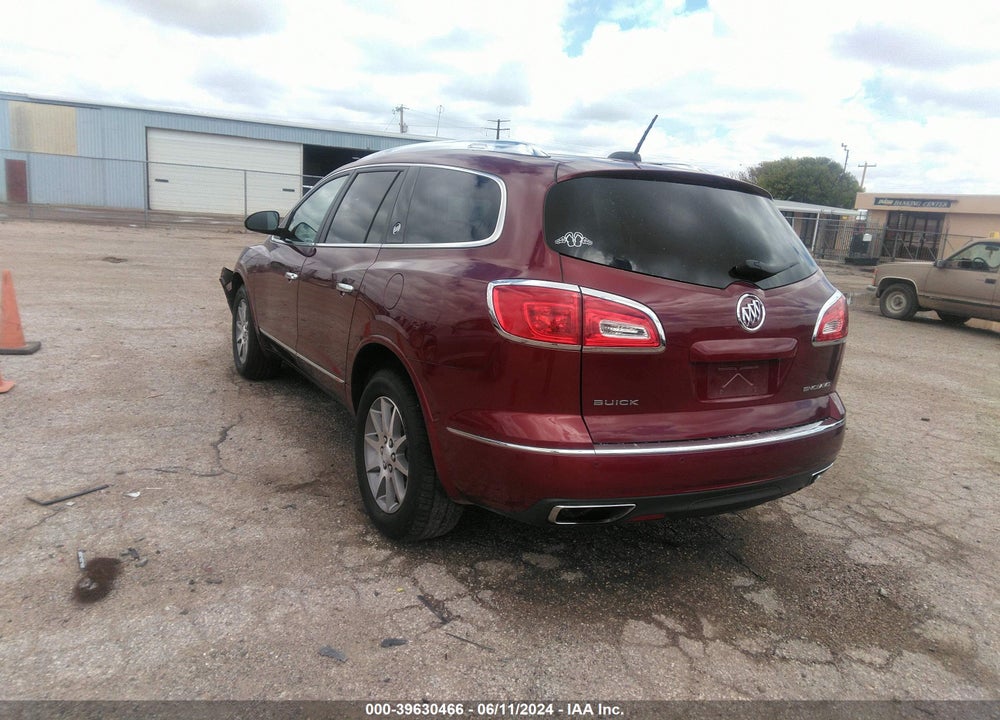 2017 BUICK ENCLAVE LEATHER VIN: 5GAKRBKD0HJ242272