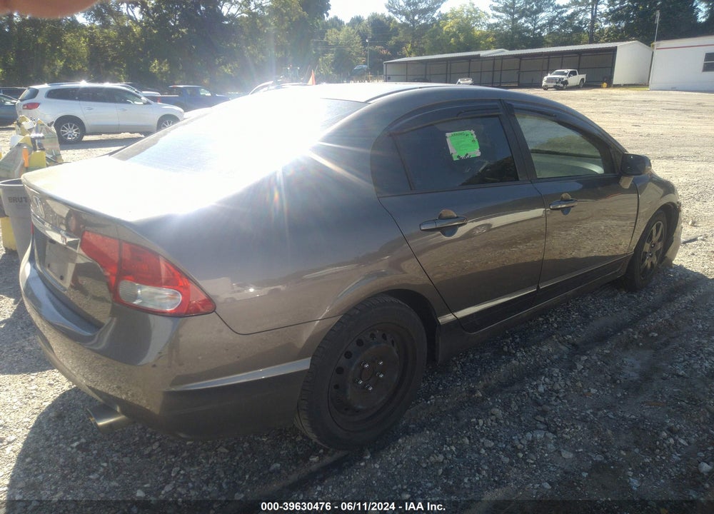 2011 HONDA CIVIC LX VIN: 19XFA1F57BE041624