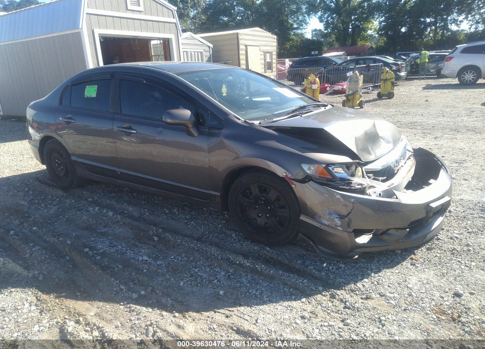 2011 HONDA CIVIC LX VIN: 19XFA1F57BE041624