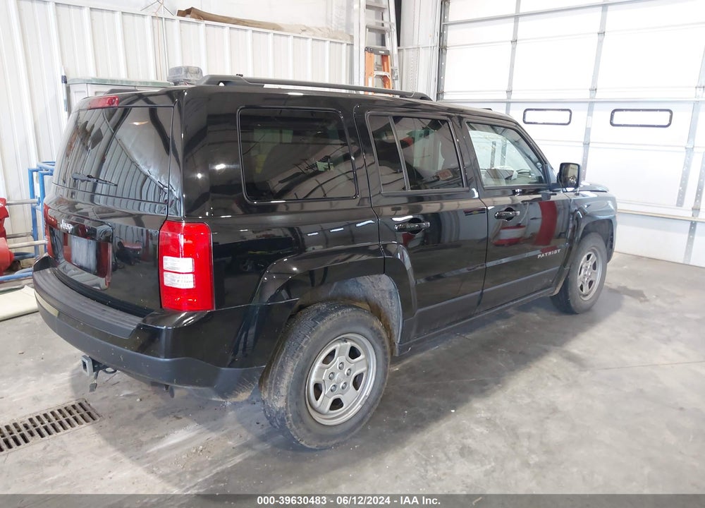 2015 JEEP PATRIOT SPORT VIN: 1C4NJRBB5FD283681