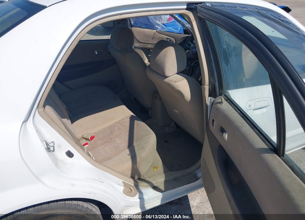 2001 MAZDA PROTEGE DX/LX VIN: JM1BJ222010430886
