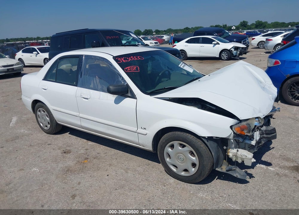 2001 MAZDA PROTEGE DX/LX VIN: JM1BJ222010430886