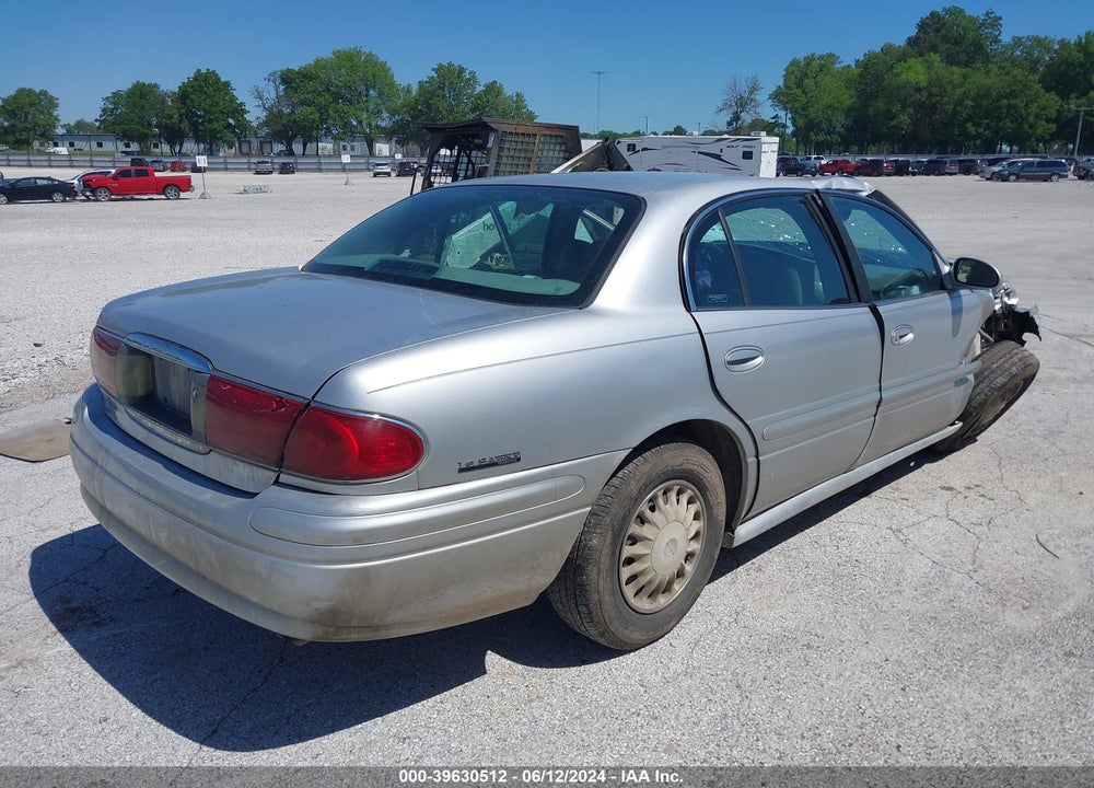 2001 BUICK LESABRE CUSTOM VIN: 1G4HP54K814242001