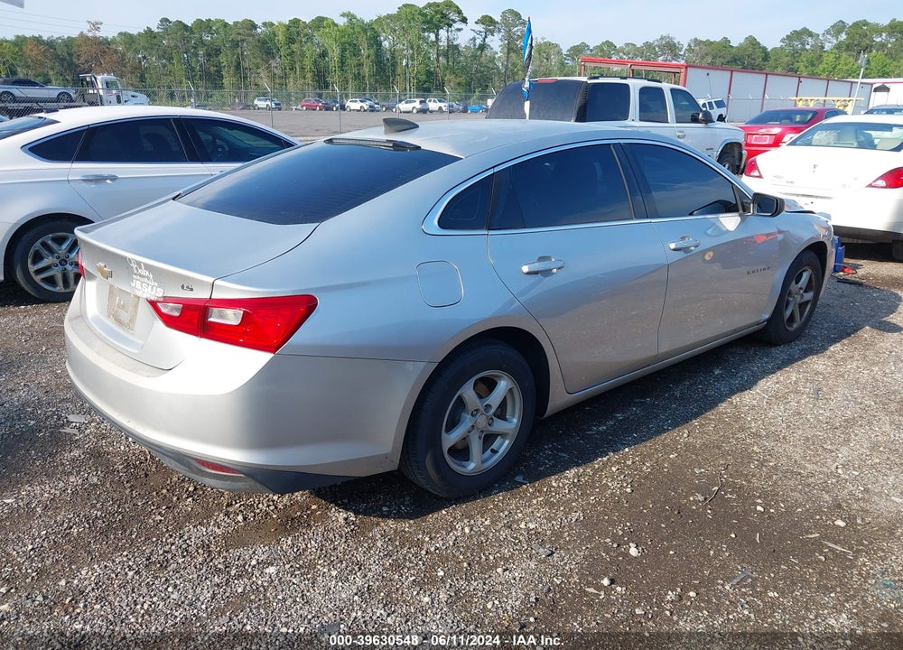 2016 CHEVROLET MALIBU LS VIN: 1G1ZB5ST1GF189277
