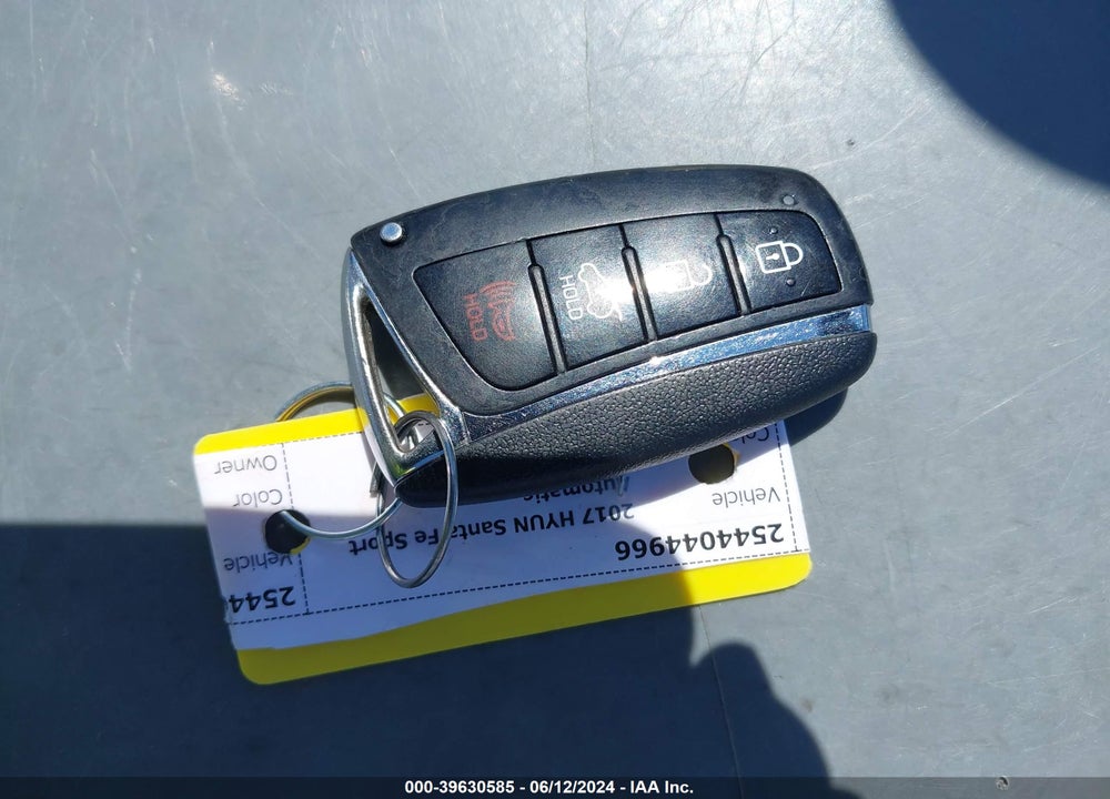 2017 HYUNDAI SANTA FE SPORT VIN: 5NMZU3LB3HH043088