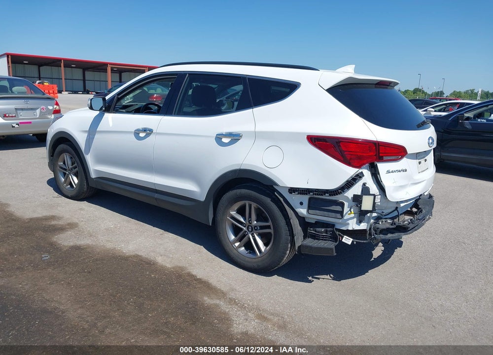 2017 HYUNDAI SANTA FE SPORT VIN: 5NMZU3LB3HH043088